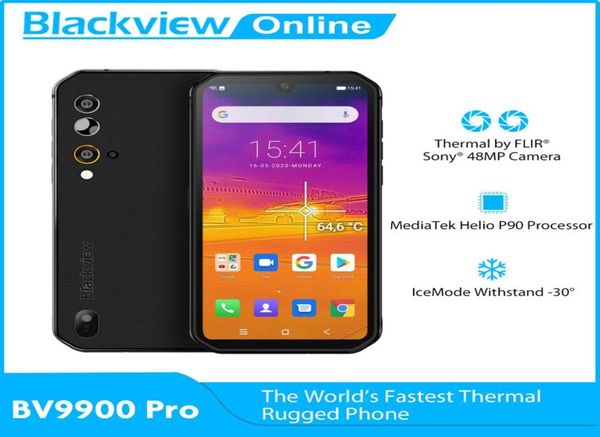 Blackview BV9900 Pro Helio P90 Thermal Camera Smartphone 8 Go 128 Go 584039039 IP68 Téléphone mobile robuste imperméable NFC CELLPH4005513