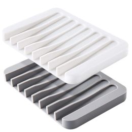 Blades 2 piezas de jabón autónomo, soporte de jabón de silicona premium, ahorro de jabón para ducha, baño, cocina, bañera, maquinilla de afeitar, esponjas