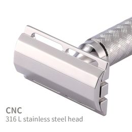 Blades CNC 316l en acier inoxydable à double bord Rasoir de la sécurité