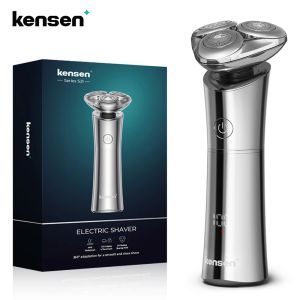 Blades Kensen S21 Shavers électriques pour hommes Magnétique 3D Blade flottante Razor Head Raser Raser Machine de rasage Barbe Barber pour Barber