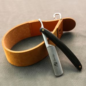 Blades River Lake Barber Leather Leather Strop Heren Stright Razor Shaving Kniping Strop Belt Baard Mustahce Shaving Tool Razor