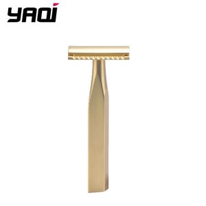 Blades Yaqi Golden Bar 3pcs Mat Golden Color Mens Shaving Safety Razor