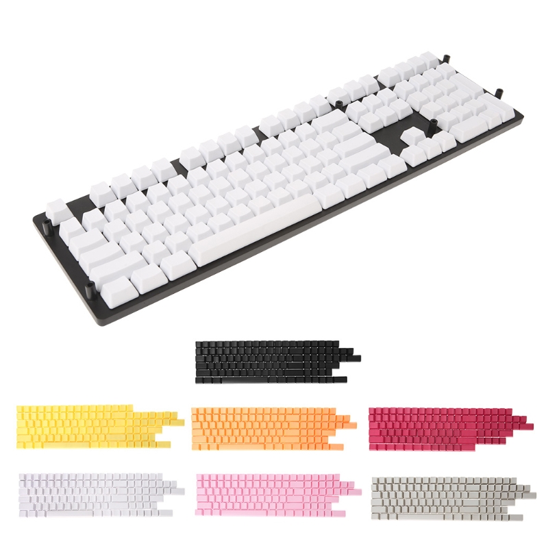 Blank 104 ANSI ISO Layout Толстая клавиша PBT для OEM -переключателей Механическая клавиатура