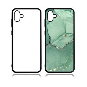 Blanco 2D-sublimatie TPU + pc-telefoonhoesjes voor Samsung Galaxy S23/S23 Ultra/S23 Plus S22 Note 20 A54 A34 A73 met aluminium inzetstukken antisliprand