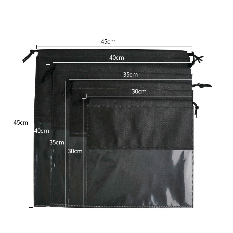 Blank bag dustproof storage bag Non-woven bundle pocket bag store window moisture-proof bag