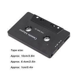 Disques vierges Audio de voiture Bluetooth récepteur de Cassette sans fil lecteur de bande 50 adaptateur Aux noir 230908