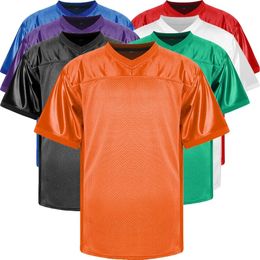 Blank Football Jersey Mens Outdoor Sports Soccer Clother Training Tops Breathable Séchant rapide de haute qualité 240416
