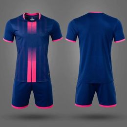 Blank Kids Soccer Jersey Korte Set Volwassen Voetbal Kits Kleding Mannen Trainingspak Kinderen Training Pak Sportkleding UCN