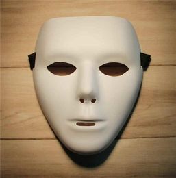 Leeg Masker Jabbawockeez Hip Hop Wit Masker Venetiaans Carnaval Mardi Gras Maskers Voor Halloween Maskerade Ballen Cosplay Kostuum Fes5336791