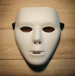 Blanco masker jabbawockeez hiphop witte masker venetiaans carnaval mardi gras maskers voor Halloween masquerade ballen cosplay kostuum fes5793502