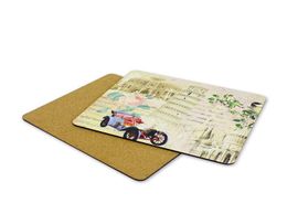 Vierge MDF Placemats pour sublimation Placemats en bois Rectangle Transfert de forme de forme bricolage Consomordin Consument Consommation Wholes6206057