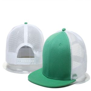 Blank mesh camo baseball caps Groothandel zomerstijl verstelbare snapback hoeden voor mannen vrouwen mode sport hiphop bot LL