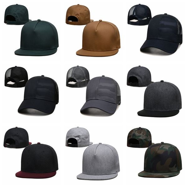 Casquettes de baseball camouflage en maille vierge femmes sports en plein air gorras casquette hommes visière golf Snapback chapeaux