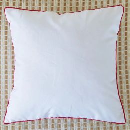 Blanche d'oreiller pour sublimation Oxford Pillow Thermal Transfer Printing DIY Personnalisés Cadeaux en gros 7Colours ZZ