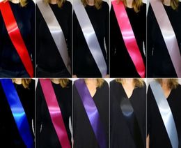 Blanco Sashes schouderband voor Lady Hen Party Celebration Wedding Gunst Sa SqctyJ Hairclippersshop2134131