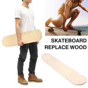 Skateboarden Lege Skateboard Decks Double Skate DIY Wood 8 Inch 8-layer Maple Oefeningen Buiten concave dek voor Longboard1