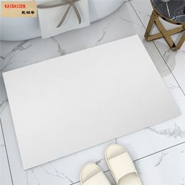 Blank Sublimatie Diatomeeën modder deurmat absorberende keukenvloer voet badkamer antislip Grote Art Gamer tafel Muismat