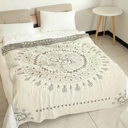 Couverture 100% coton nordique canapé-lit couvertures gaze bohème chambre loisirs couvre-lit Boho décor à la maison pour chaise de salon 231120