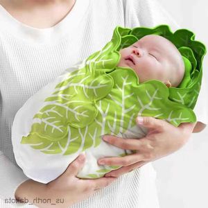 Couverture bébé couverture attache kangourou pour bébé couverture avec chapeau crêpe couverture chinoise bébé couette R230804