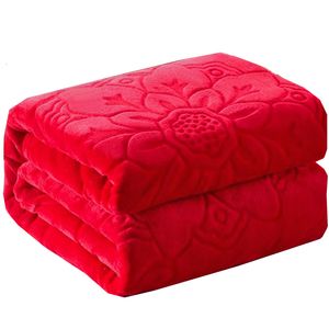 Couverture chaude et épaisse en peluche pour adultes et enfants, lit d'hiver doux, polaire moelleuse, drap de canapé, couvre-lit sur le lit, 230906