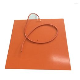 Mantas 1000x1000mm con parte trasera adhesiva y termistor NTC 100K 220v calentador de goma de silicona para manta de impresora 3D