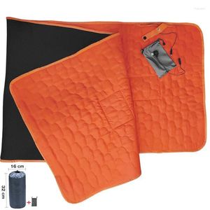 Couvertures 198x61cm Tapis de couchage chauffant USB Hiver 5 niveaux Couverture réglable Coussin d'isolation Chauffée Matelas épais