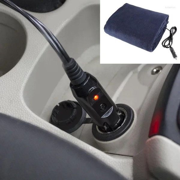 Couvertures 1pcs 12V voiture couverture chauffante électrique économie d'énergie chaud automne hiver chauffage RV SUV camion