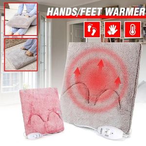 Dekens 20W 220V draagbare elektrische verwarming Handen voeten warmere verwarming dekenkussen winterstoelen kussenmat afneembaar en wasbaar