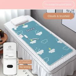 Couvertures 220V Matelas de couverture électrique individuelle HEMMING MASSAGE LIT MAISON THERMOSTAT RV MOXIBUSTION PEUTE BEAUTÉE