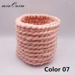 Couvertures 2pcs / lot Handmade Honey Pot Dinger Crochet Nest Bank Born Baby Photor Prop Po Studio Fotografia Accessoires