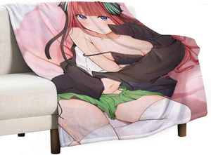 MANUDAS MANUDA ESTRADA 3D |Anime Haven Bra Loli Uiri Personajes de dibujos animados Quilt Soft Fluce Fleece Sherpa Gift