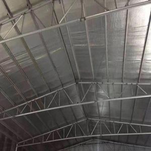 Couvertures 5/10M radiateur film réfléchissant mur isolation thermique feuille d'aluminium couverture de toit de réflexion