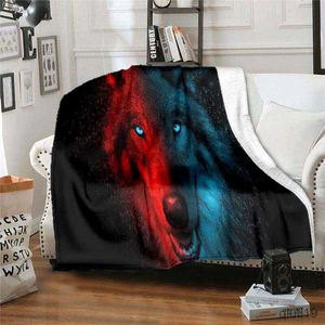 Couvertures Animal Wolf Series Couverture Couvertures personnalisées pour lits Couverture de climatisation Couverture personnalisée R230819