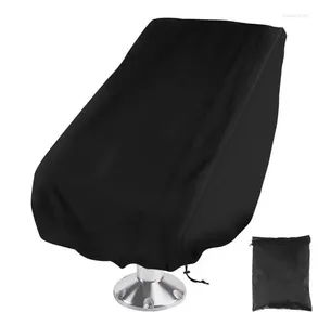 Couvertures de siège anti-bateau à couvertures chaise ponton tissu lourd porte le porte-sacs de sac de rangement couverture 8x11