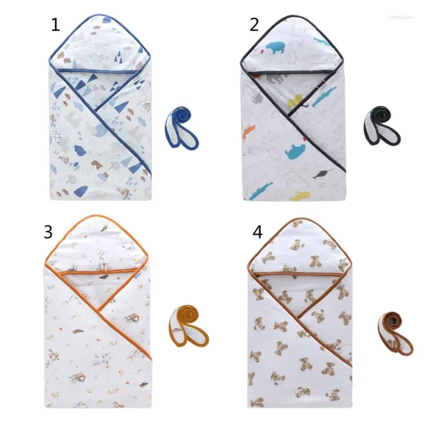 Couvertures d'automne enveloppe pour bébé né sacs de couchage hiver chaud bébé poussette sac de sommeil câble tricoté enfant en bas âge en plein air Swaddle Wrap