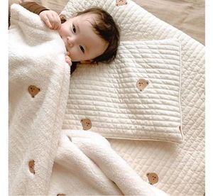 Couvertures couvertures couvertures sot sot enlemeau ours d'ours oliver imprimement né à la couvre-porte en pellette enveloppante pour nourrisson pour le nourrisson