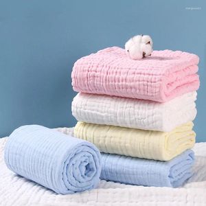 Mantas de algodón puro para bebé, manta de gasa de seis capas, Toalla de baño para niños, edredón, envoltura para bebé, albornoz, toallas, ropa de cama