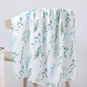 Couvertures bambou coton bébé mousseline swaddle couverture de serviette de bain enveloppe née