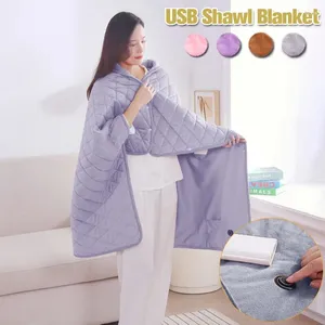 Dekens Bank Winter Verwarmde deken USB Body Groot bed Warmer Aangedreven verwarming Elektrische verwarming Sjaalkussen Wasbaar
