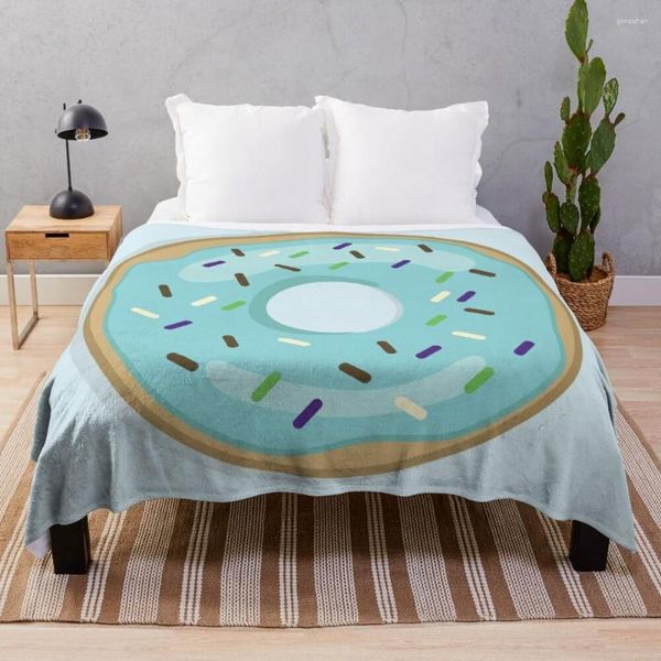 Couvertures Blue Donut Boho Literie à la maison Couverture de lit