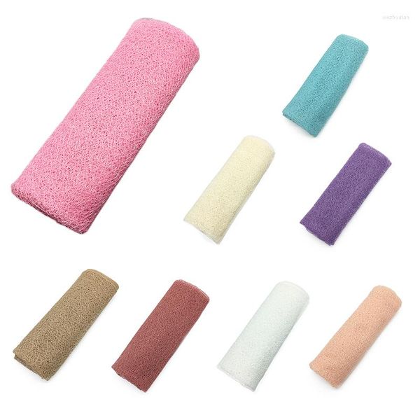 Couvertures Born Pographie Souvenir Bébé Couverture douce Couleur unie Accessoires creux Enveloppé Serviette Accessoire 2023