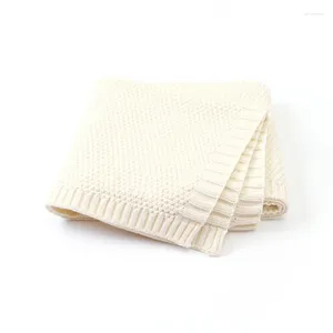 Dekens Born Swaddle Wrap Superzacht peuter babybeddengoed Quilt voor bedmand Babydeken gebreid