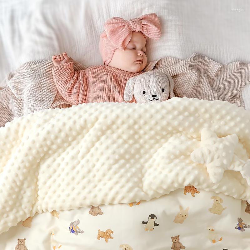 Decken Borns Befrieden Und Verdicken Decke Infant Bean Frühling Herbst Kinder Kindergarten Quilt Baby Doudou