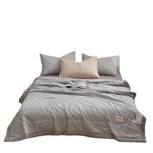 Dekens ademende dunne quilt deken zachte quilt deken comfortabel lichtgewicht zomer bank quilt bed cover voor warme slapers