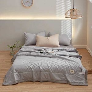 Dekens ademende dunne quilt deken zachte quilt deken comfortabel lichtgewicht zomer bank quilt bed cover voor warme slapers