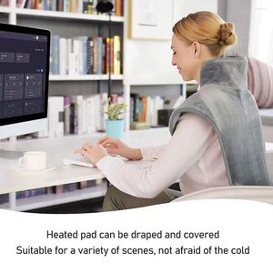 Dekens comprimeren verwarmingstherapie elektrische cape verlicht vermoeidheid winterlichaam warmer achterhals schouderverwarmde deken