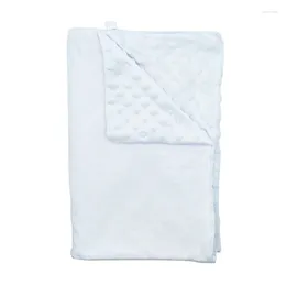 Couvertures en coton enveloppées par sublimation thermique, 2 couches pour bébé