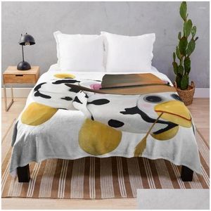 Couvertures Cowboy Peepy Throw Blanket plage pour canapé Drop livraison de gouttes à la maison Textiles DHQPQ