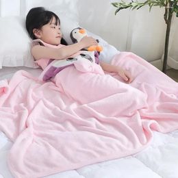 Dekens schattige babyhanddoeken met een kap, super zachte badjas douche warm slapen swaddle deken voor jongensmeisjes