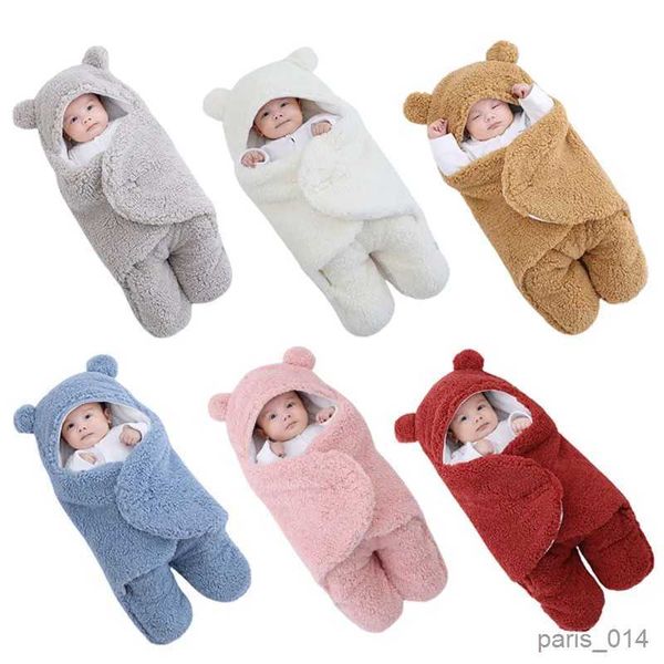 Mantas bonitas para bebés recién nacidos, mantas para niñas, manta de felpa, saco de dormir de lana ultrasuave, ropa de cama suave de algodón, material para bebés